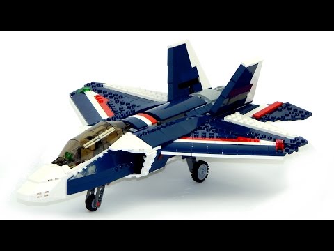 Lego Creator 31039 Blue Power Jet Speed Build And Review. 