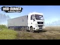 Spintires MudRunner MAN TGX 6X2 semi truck off road driving