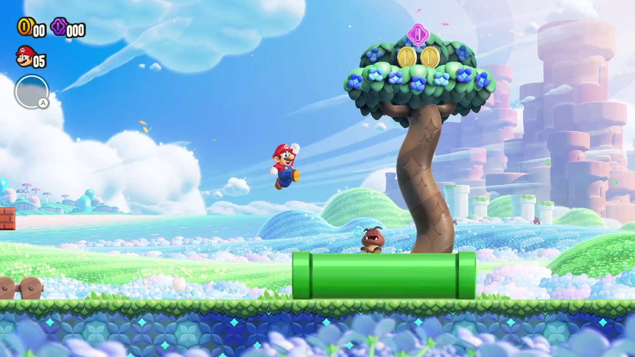 Em Super Mario Bros. Wonder, será possível desativar o áudio das flores  tagarelas