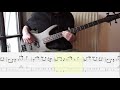 The less i know the better  tame impala  bass cover  tab in standardtuning