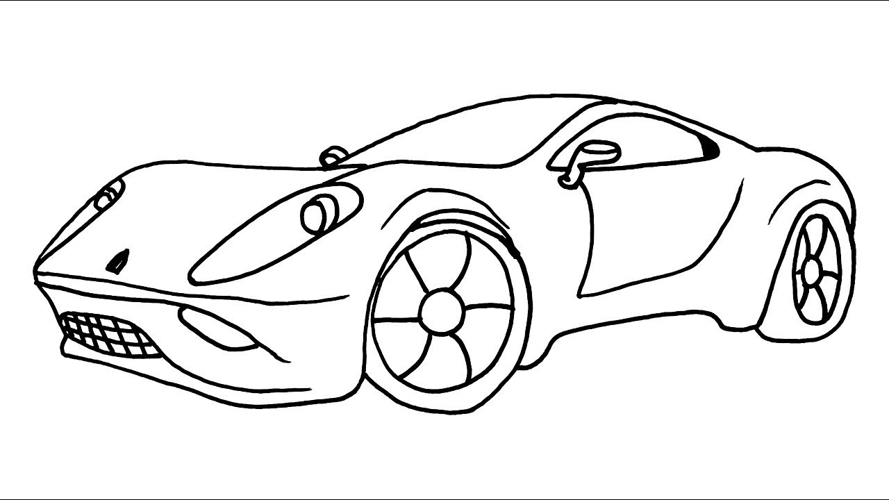 Sports Car Sketch Images - Free Download on Freepik