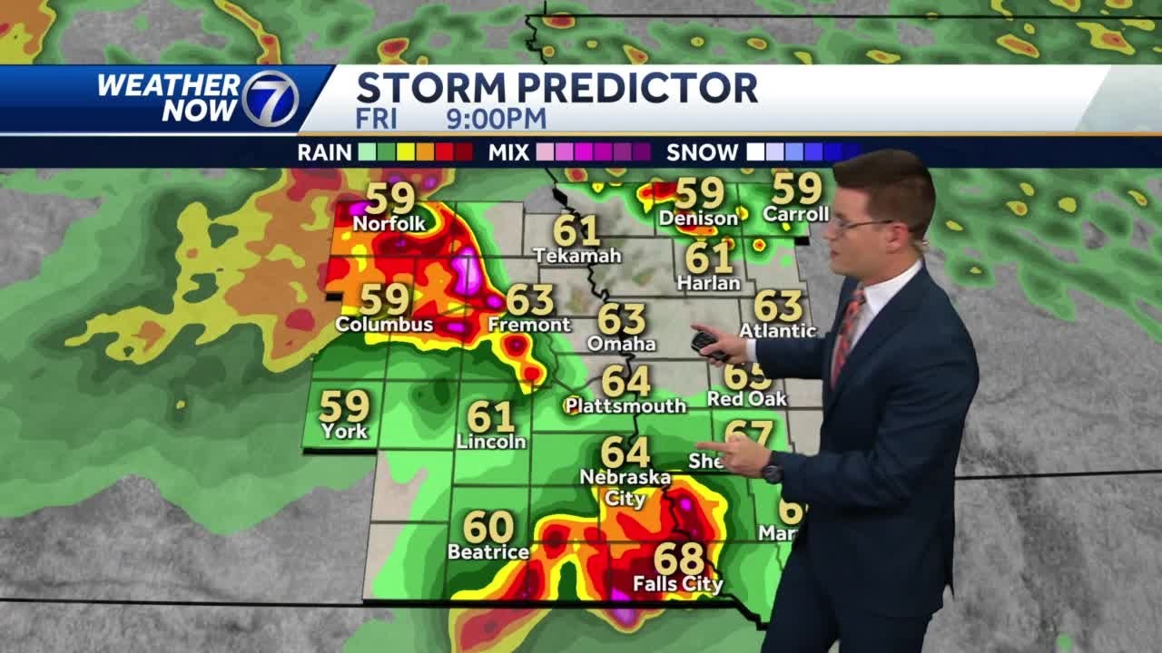 Strong to severe storms likely Friday evening, night - YouTube
