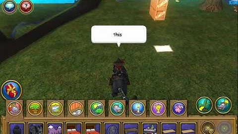 How to float items and carpet glitch Wizard101