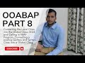2.8 Converting the Local Class into the Global Class SE24 and Calling in ABAP Program