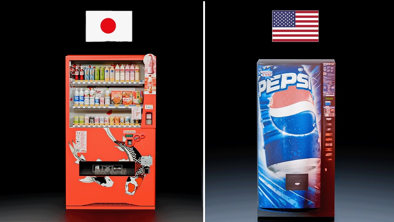The Genius Design of Japanese Vending Machines