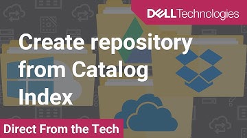 How to create repository from a catalog index in DRM