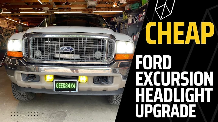 Auxito 9007/HB5 LED Bulb Dual Hi/Lo Beam Install and Review: Ford Excursion Headlight Upgrade