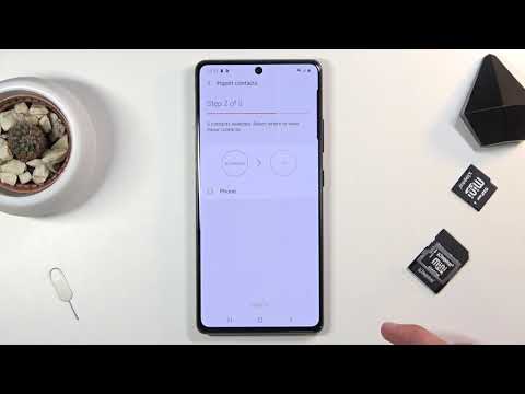 How To Copy Contacts On SAMSUNG Galaxy S10 Lite Transfer Contact List 