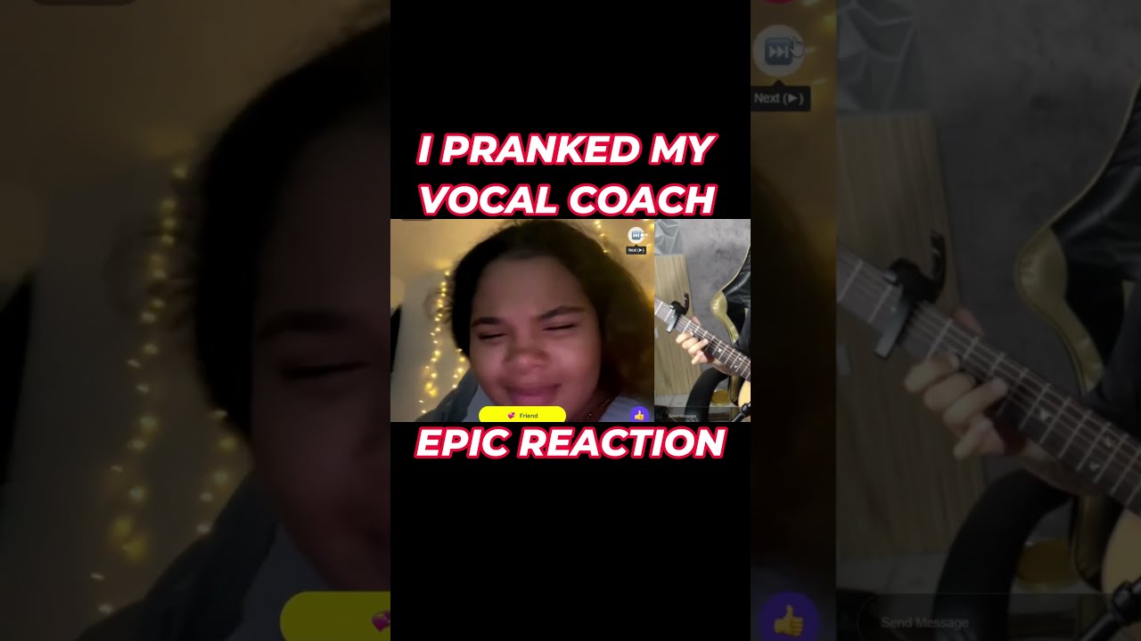 MY VOCAL COACH WAS SHOCKED SHE THOUGHT ADELE SINGING Shorts Caloyquemada Omegle