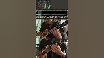 jam on atmosphere loop in sampler༼✿                #ambient #digitakt #jam #live  #ableton #guitar