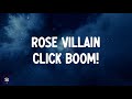 Rose Villain - CLICK BOOM! (Testo / Lyrics Video 4K) - Sanremo 2024