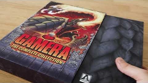 Gamera: The Complete Collection by Arrow Video | Unboxing