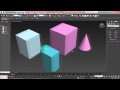 3ds Max для начинающих  1 урок ( интерфейс и создание фигур )