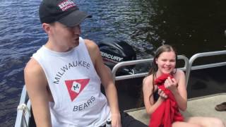 Pontoon fun Eagle River style