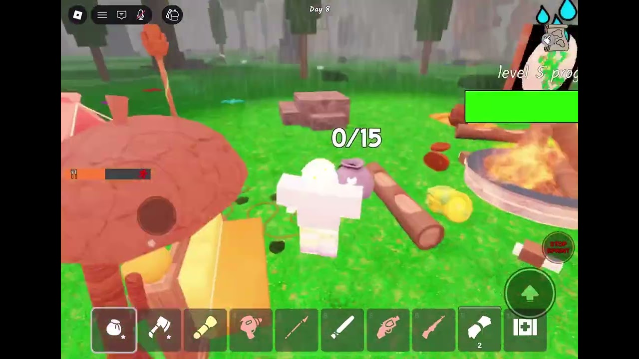 Playing 99 night in the forest with my pooks😝💅🏻✨