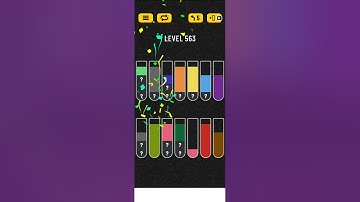 Water sort puzzle level 563