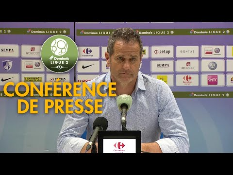 Conférence De Presse Grenoble Foot 38 - RC Lens ( 0-2 ) / 2018-19