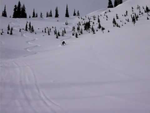Bonnington Ski Traverse with mountainsense.ca
