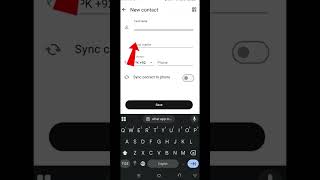 WhatsApp mein number save kaise kare #whatsapp #techguide #howto  #androidtip #iphoneguide