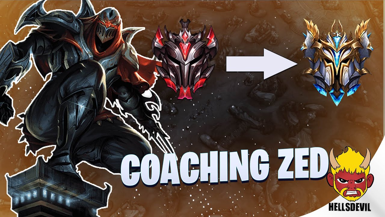 WILD RIFT | Coaching Zed To Challenger! | HellsDevil Coaching - YouTube