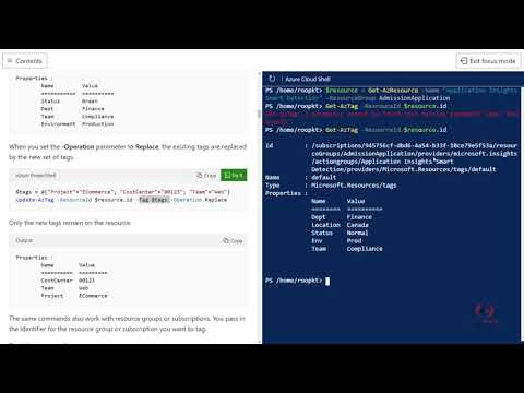 Replace Tag in Azure Resource Using Update-AzTag