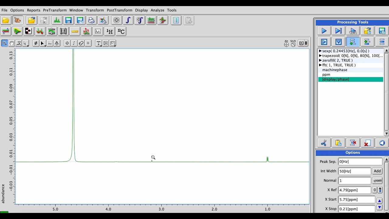 How to Process NMR Data in JEOL Delta Software, Nepali Version - YouTube