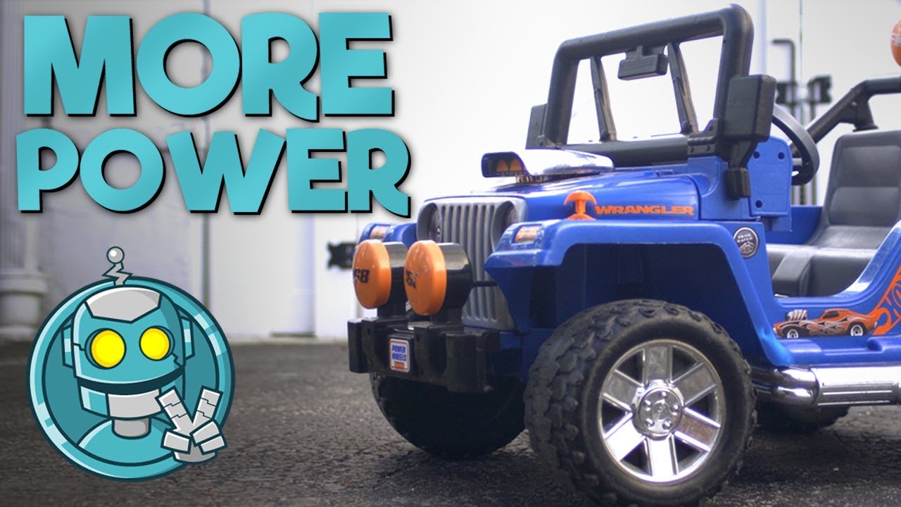 power wheels jeep upgrade kit