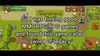 Sword of legacy MMORPG | Game review screenshot 1