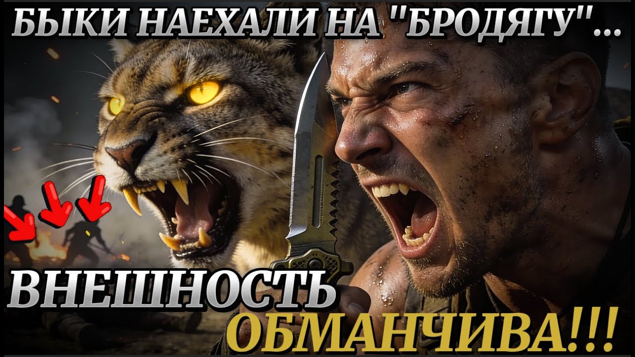 ДУМАЛИ ОН БРОДЯГА, А ОН МАШИНА СМЕРТИ. Наказал быков за беспредел