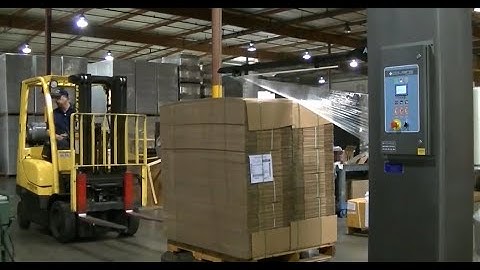Cousins Packaging HP-SWA & LP-SWA A-Arm Fully Automatic Stretch Wrapper