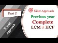 LCM and HCF || LCM HCF Previous Years Questions Solution of SSC Exams