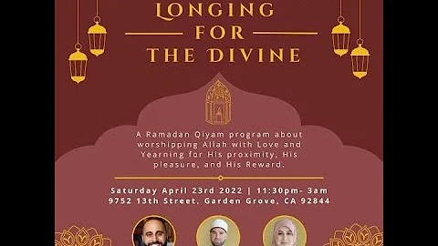 ISOC - The Majlis Joint Qiyam: Longing for the Divine
