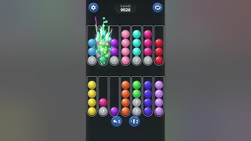 Ball Sort by Infinite Joy: Levels 9025, 9026, 9027