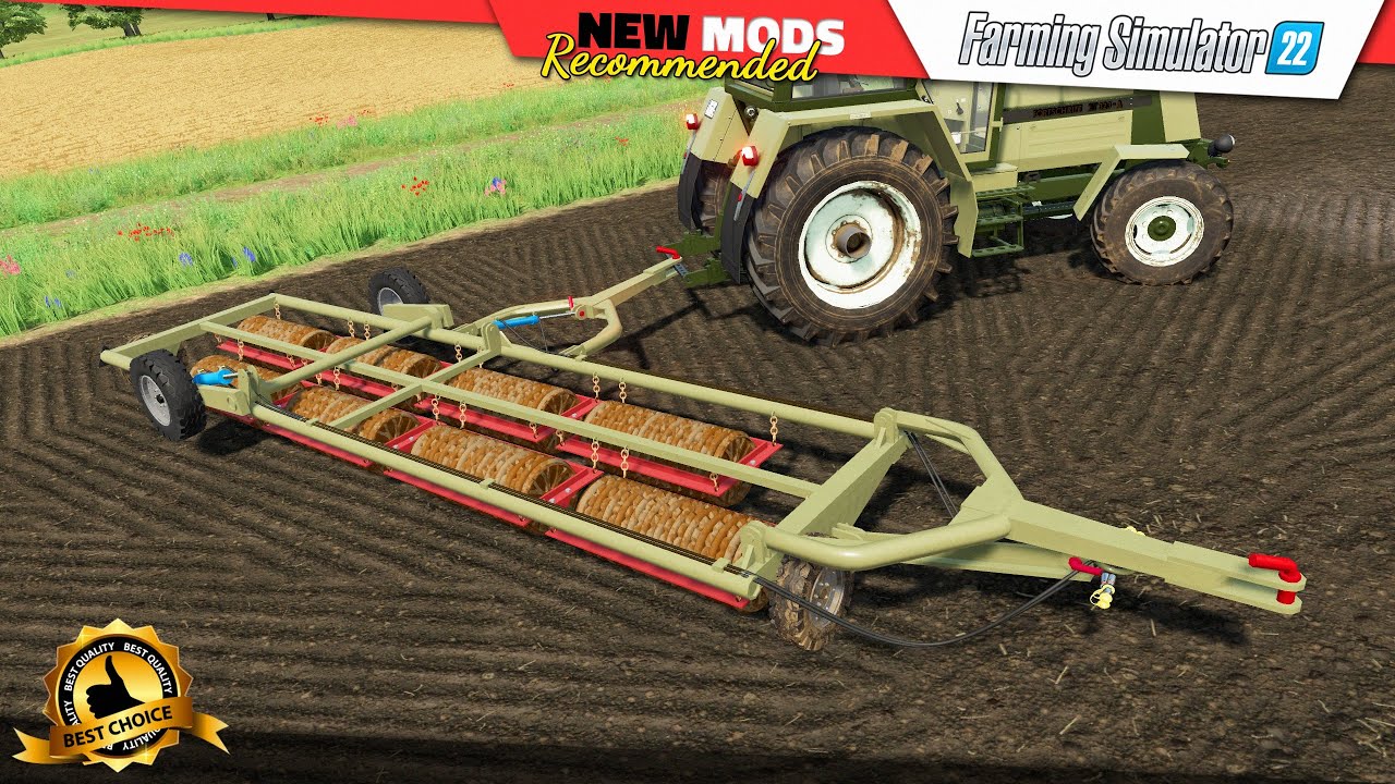 FS22 | FORTSCHRITT Selfmade Roller - Farming Simulator 22 Mods Review (2K 60Hz)