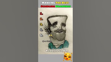 🤣RANKING the Funniest Scribble Drawings EVER!#ranking #funny #drawing