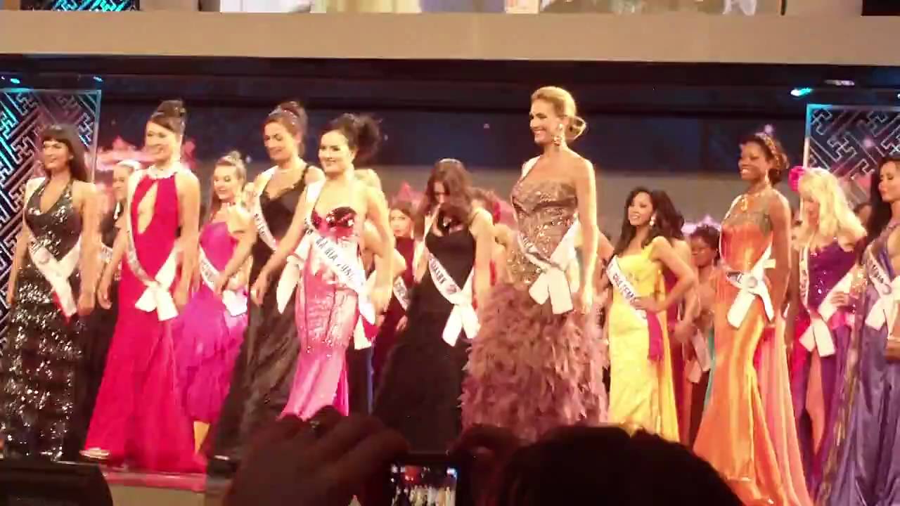 Mrs. World PRELIMS Evening Gown