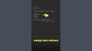 Value Swapping in C# is INSANE