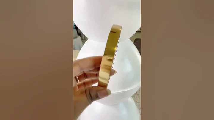 Easy side table diy using dollar store items. #sidetable #diytable #homedecorationsideas