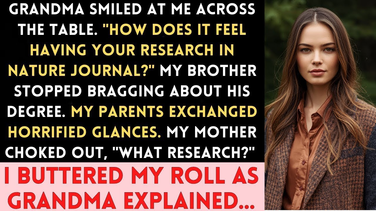 At Christmas, Grandma Asked About My 'Published Research.' My Family Stopped Talking.