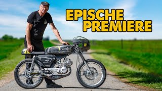 starker auftritt: erste probefahrt auf asphalt | simson s51   zündapp 517 = zündson