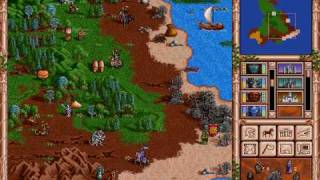 Video thumbnail of "Heroes of Might & Magic II OST: Mountain Of Fire (Lava Theme)"