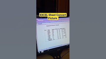 Excel Sheet Convert To picture new Trick #viral #ytshorts #computer #tricks #shorts