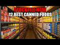 12 Best Canned Foods to STOCKPILE at Canadian Tire / Costco Before SHTF!