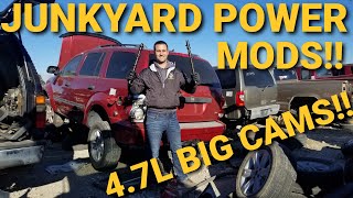 $60 Junkyard POWER MODS Jeep Grand Cherokee WJ Project "Cheap Jeep"