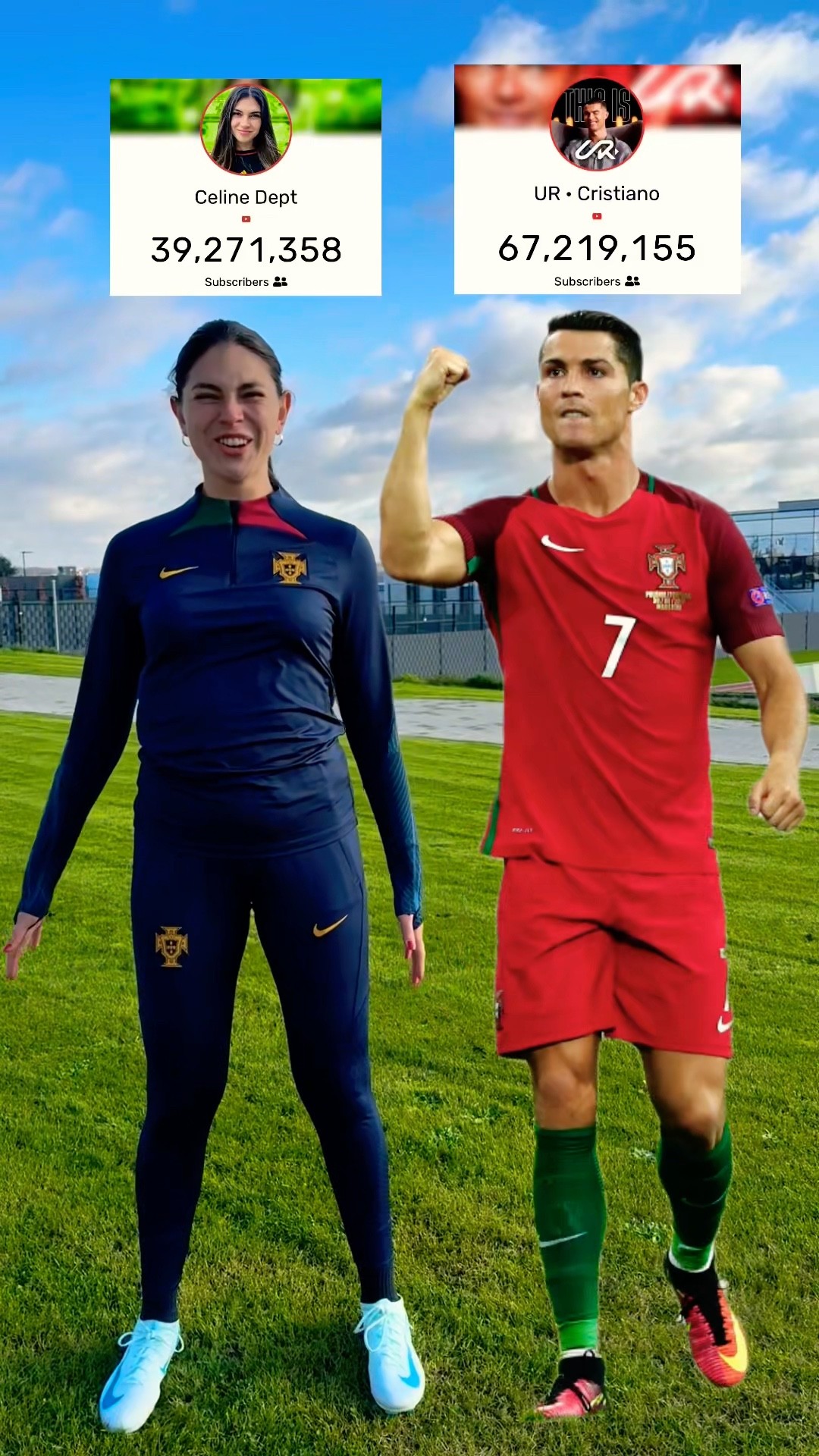MY SUBSCRIBERS vs FAMOUS FOOTBALLERS ??
