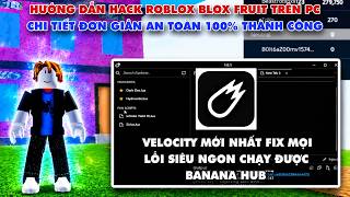 How to Hack Roblox on PC with Velocity Client, Hack Blox Fruit PC, Hack GAG2 on PC Using Velocity screenshot 1