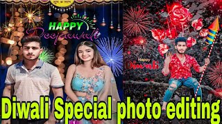 Diwali 🪔|| Diwali Special photo editing kre || Photo editing pinterest se|| How to make photo edit screenshot 2