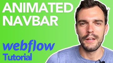 Building an ANIMATED NAVBAR in Webflow | NoCode Tribe