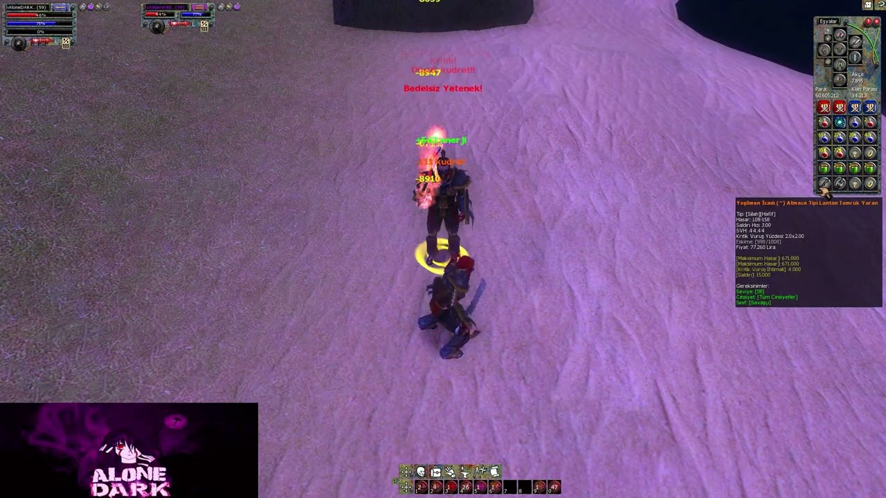 İKV-Eminönü AloneDark Vs purpoLLES-skawex İddalı Ofans Vs’si