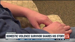 Domestic violence survivor shares his story